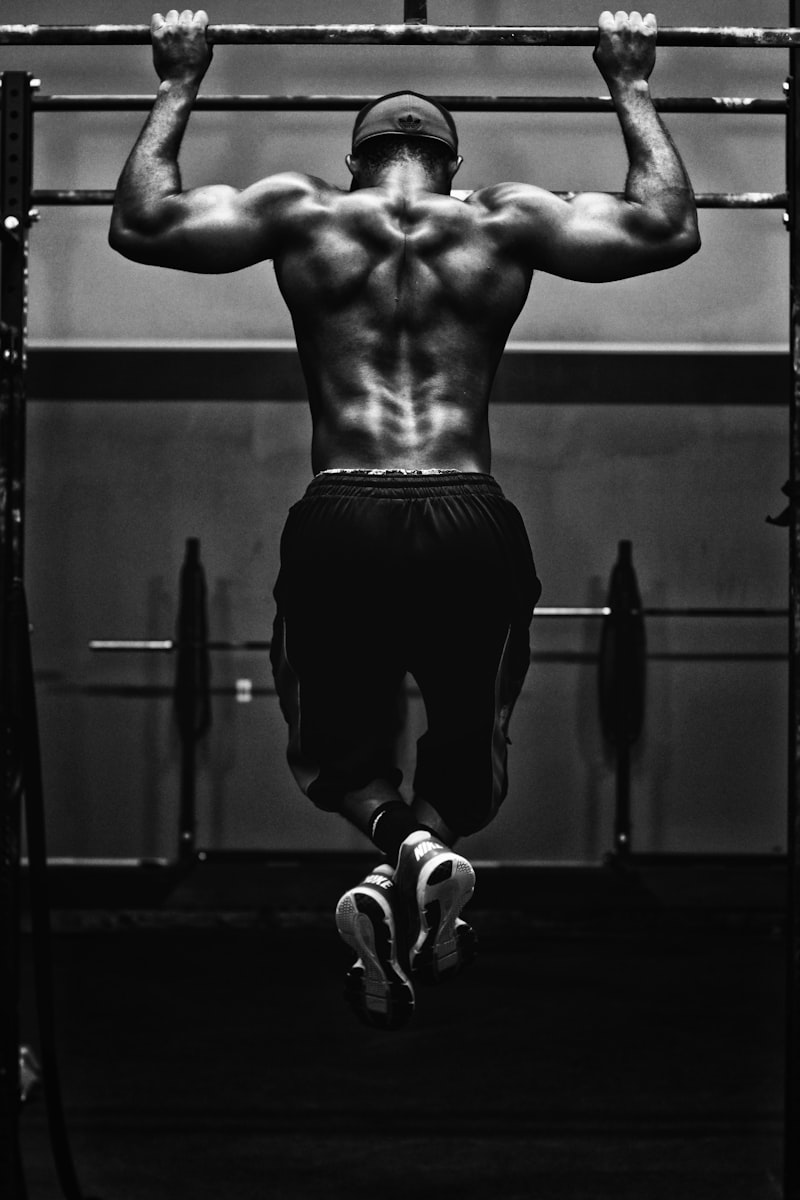 Athletes in a fitness competition event